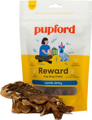 Lamb High-Protein Jerky Dog Treats, 3.5-oz bag