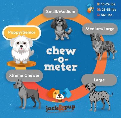 12-inch Junior Bully Stick Dog Chews, 5 count