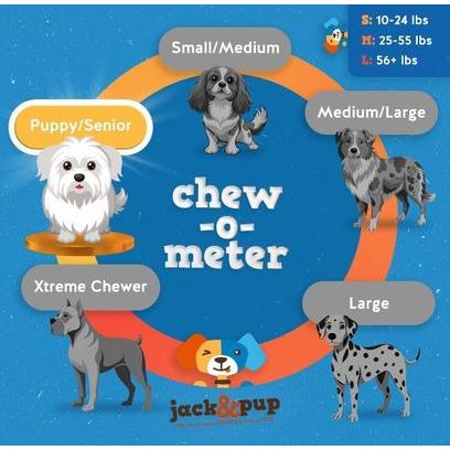 Masticables para perros Junior Bully Stick de 12 pulgadas, 5 unidades