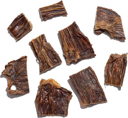 Odor-Free Flat Joint Health Beef Gullet Dog Jerky Treats, 6-oz bag