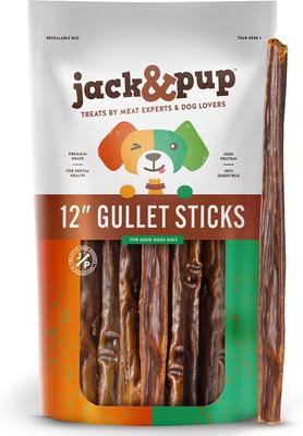 Joint Health 12-inch Beef Gullet Stick Dog Chews, 20 count