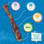Odor-Free Twisted Beef Bully Stick 6-in Dog Chew