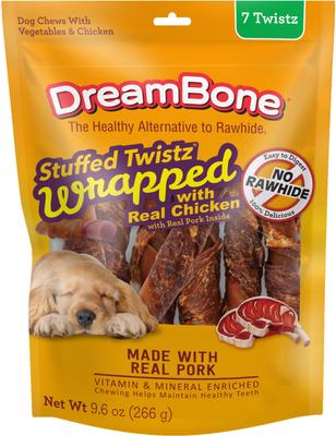 Stuffed Twistz Dog Chews, 7 count