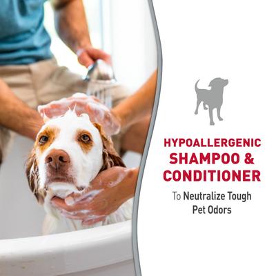 Hypoallergenic Dog Shampoo & Conditioner, 16-fl oz bottle, Unscented