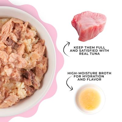 Gelee Tuna & Crab Grain-Free Wet Cat Food, 2.8-oz pouch, case of 12