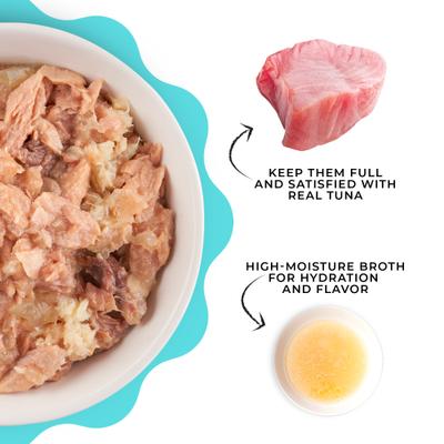 Gelee Tuna Variety Pack Grain-Free Wet Cat Food, 2.8-oz pouch, case of 12