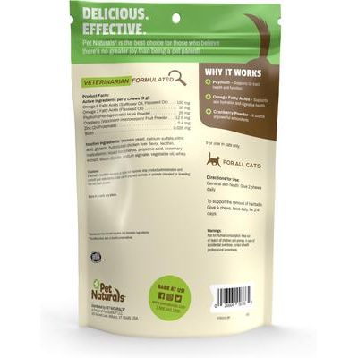 Masticables para gatos con bolas de pelo, 160 unidades