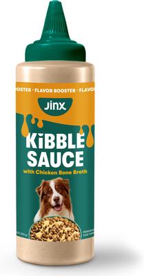 Paquete: Jinx Kibble Sauce, caldo de hueso de res, alimento húmedo para perros, botella de 355 ml + Caldo de hueso de pollo, alimento húmedo para perros, botella de 355 ml