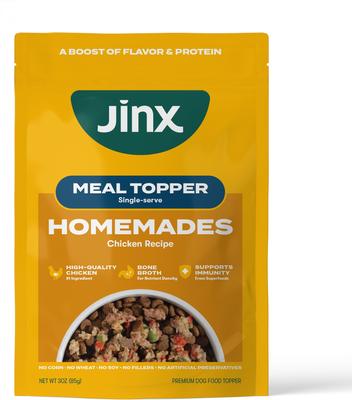 Homemades Chicken Pate Wet Dog Food Meal Topper, 3-oz pouch, case of 8