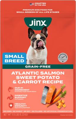 Small Breed Salmon, Sweet Potato & Carrot Recipe Dry Dog Food, 11.5-lb