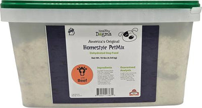 Homestyle PetMix Beef Dehydrated Dog Food, 10-lb bucket