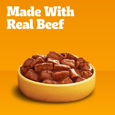 Bundle: Pedigree Choice Cuts In Gravy Beef & Country Stew Variety Pack + Prime Rib, Rice & Vegetable Flavor & Roasted Chicken Canned Wet Dog Food Variety Pack 13.2-oz, case of 24