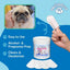 Individual Finger Sheath Dog Ear Wipes, 60 count