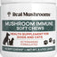 Mushroom Immune Chews Supplement for Dogs & Cats, 60 count