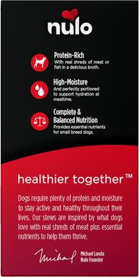 Signature Stews Variety Pack Grain-Free Small Breed Wet Dog Food, 2.8-oz cup, case of 12