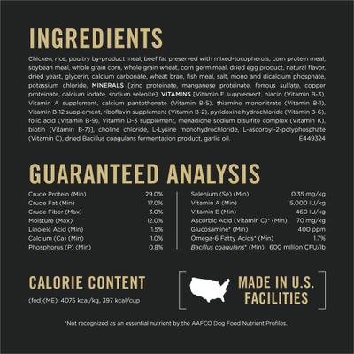 Shredded Blend Adult Small Breed Chicken & Rice Formula Dry Dog Food, 34-lb bag