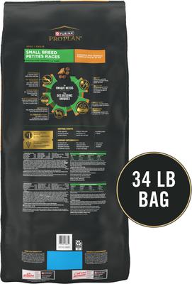 Shredded Blend Adult Small Breed Chicken & Rice Formula Dry Dog Food, 34-lb bag