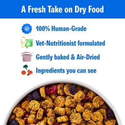 FreshBaked Grain-Free Chicken Gently Baked & Air-Dried Human-Grade Dog Food, 192-oz bundle
