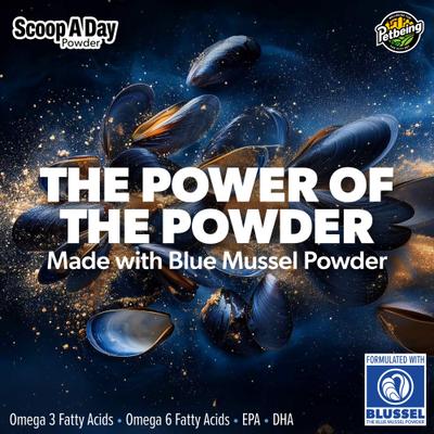 Scoop-A-Day Mobility, Muscle & Joint Support Powder Supplement for Senior Dogs, 4.2-oz bottle