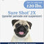 Sure Shot 2X Dewormer for Hookworms & Roundworms for Dogs, 2-fl oz bottle