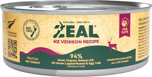 Venison Recipe High Protein Grain-Free Wet Cat Food, 3.17-oz can, case of 24