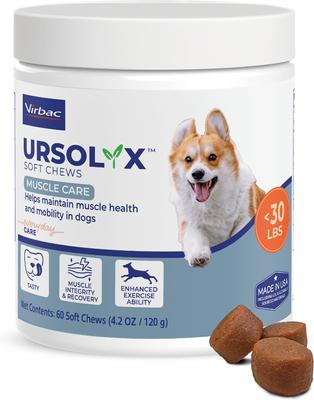 URSOLYX Soft Chew Supplement for Small Breed Dogs, 60 count