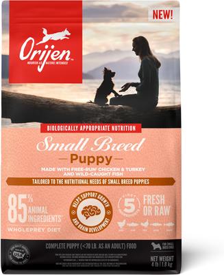 Grain-Free High-Protein Small Breed Puppy Dry Dog Food, 4-lb bag