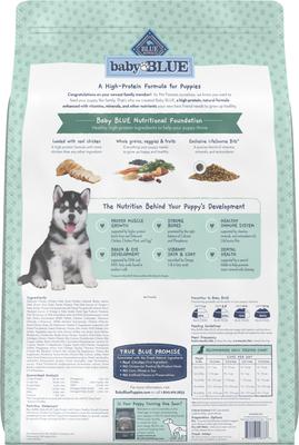 High Protein Puppy Chicken Dry Dog Food, 20-lb bag