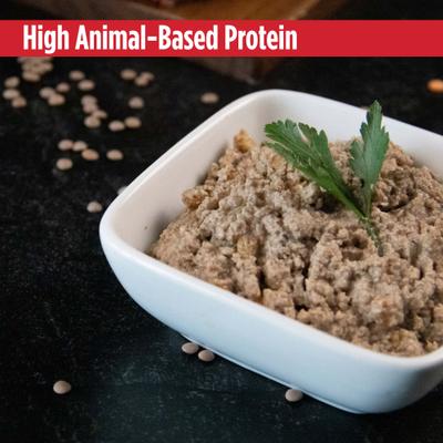 Land & Sea Grain-Free Beef & Salmon in Broth Pate Wet Dog Food, 12-oz can, case of 5