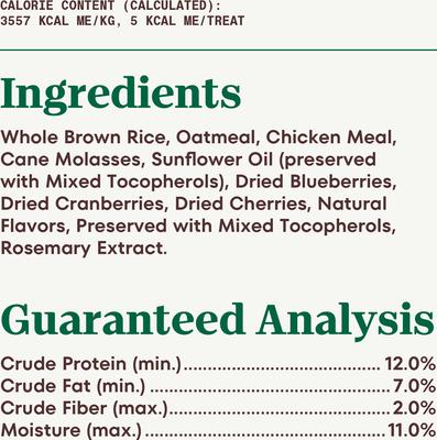 Crunchy with Real Mixed Berries Dog Treats, 10-oz bag