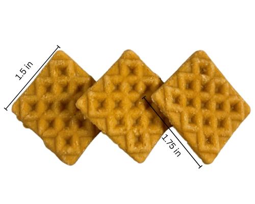 Chicken & Waffle Bites Jerky Dog Treats, 6-oz bag