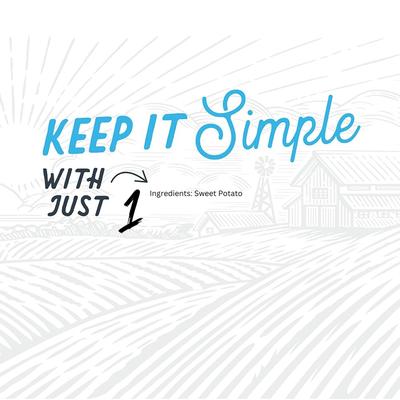 Dogs Love Sweet Potato Jerky Dog Treats, 32-oz bag