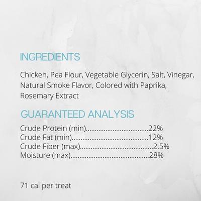 Albóndigas de pollo en salsa cecina para perros, bolsa de 6 oz