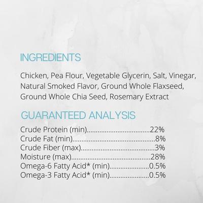 Chicken Recipe Skin & Coat Jerky Dog Treats, 4.3-oz bag