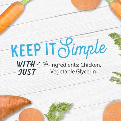 Dogs Love Chicken Human-Grade Jerky Dog Treats, 3-lb bag