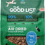 The Good List Beef & Bone Broth Recipe Adult Gently Air-Dried Dog Food, 2.2-lb bag