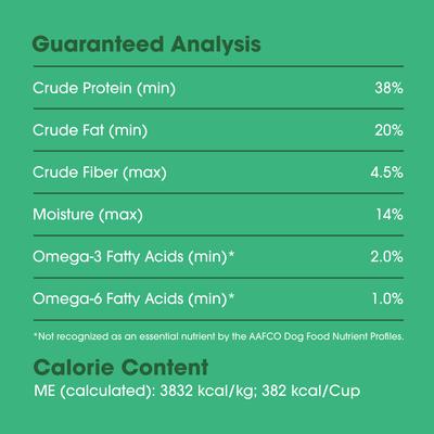 Alimento para perros adultos secado al aire con suavidad, receta de caldo de res y huesos The Good List, bolsa de 2.2 lb