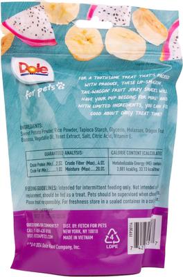 Plant Based Banana & Dragonfruit Dog Jerky Treats, 6-oz bag