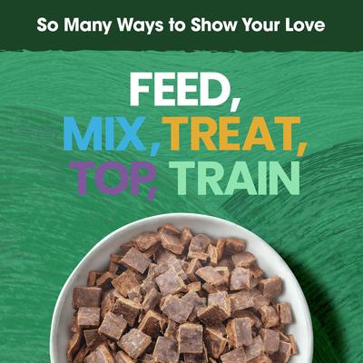 Alimento para perros adultos secado al aire con suavidad, receta de caldo de res y huesos The Good List, bolsa de 2.2 lb