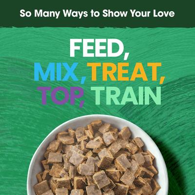 Alimento para perros adultos secado al aire con suavidad, receta de caldo de pollo y hueso The Good List, bolsa de 16 oz