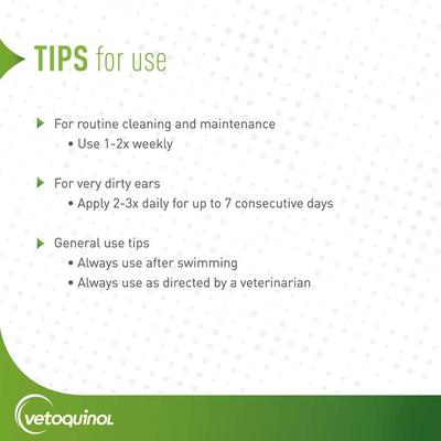 Ear Cleaning Solution for Dogs & Cats, 16-fl oz bottle