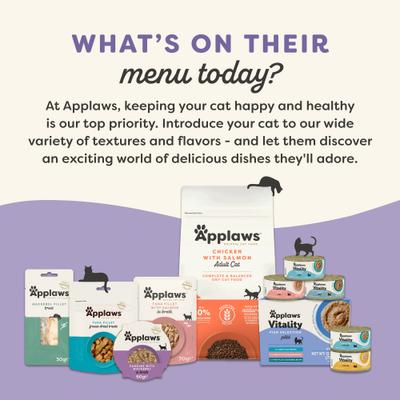 Vitality Chicken & Seafood Variety Pack Grain-Free Bits in Broth Wet Cat Food, 2.47-oz can, case of 5