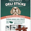 Deli Sticks Pork & Turkey Human-Grade Gluten-Free Soft & Chewy Dog Treats, 10 count bag