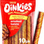 Oinkies Smoked Twists with 100% Real Smoked Pork Rawhide-Free Natural Dog Treats, 20 count