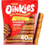 Oinkies Smoked Twists - Golosinas naturales para perros 100 % de cerdo ahumado real sin cuero crudo, 40 unidades