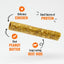 Stuffed Rolls Chicken, Peanut Butter & Beef Flavor Dog Treat Chew, 8-oz bag
