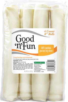 Rolls 8-in Dog Treat Chew, Large, 4 count