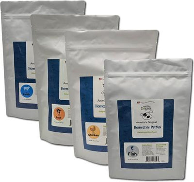 Homestyle PetMix Fish Dehydrated Dog Food, 2-lb bag