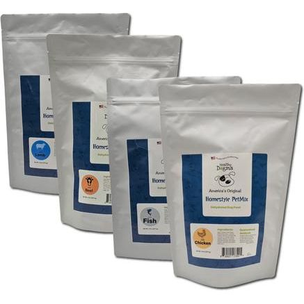 Alimento deshidratado para perros Homestyle PetMix con pollo, bolsa de 2 lb