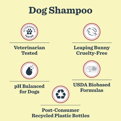 3-in1 Dog Shampoo, Sweet Chamomile, 14-fl oz bottle